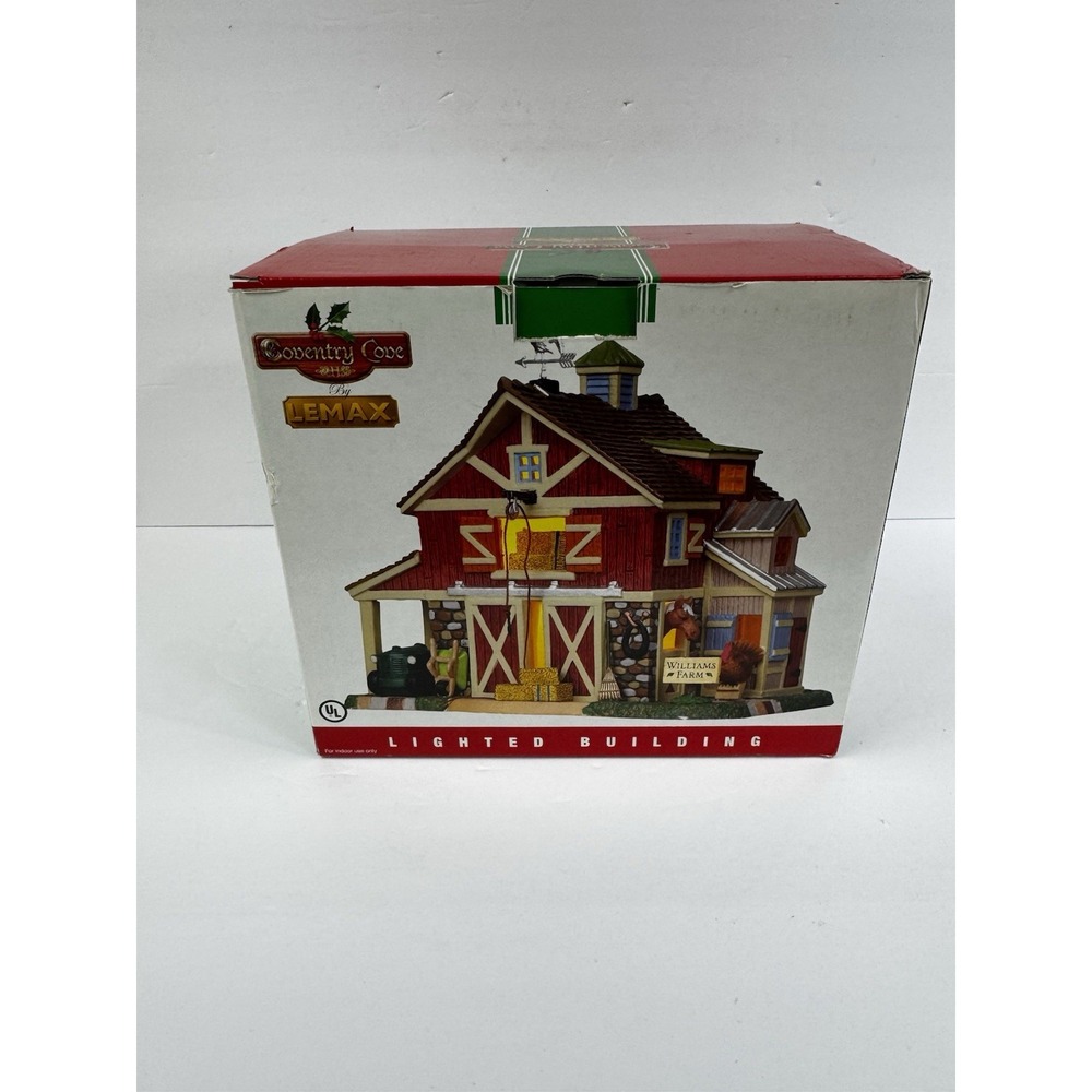 Retired 2010 Lemax Coventry Cove Williams Farm 1531 Original Box